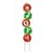 Glitzhome&#xAE; 42&#x22; Metal JOY Ornament Yard Stake/Wall D&#xE9;cor